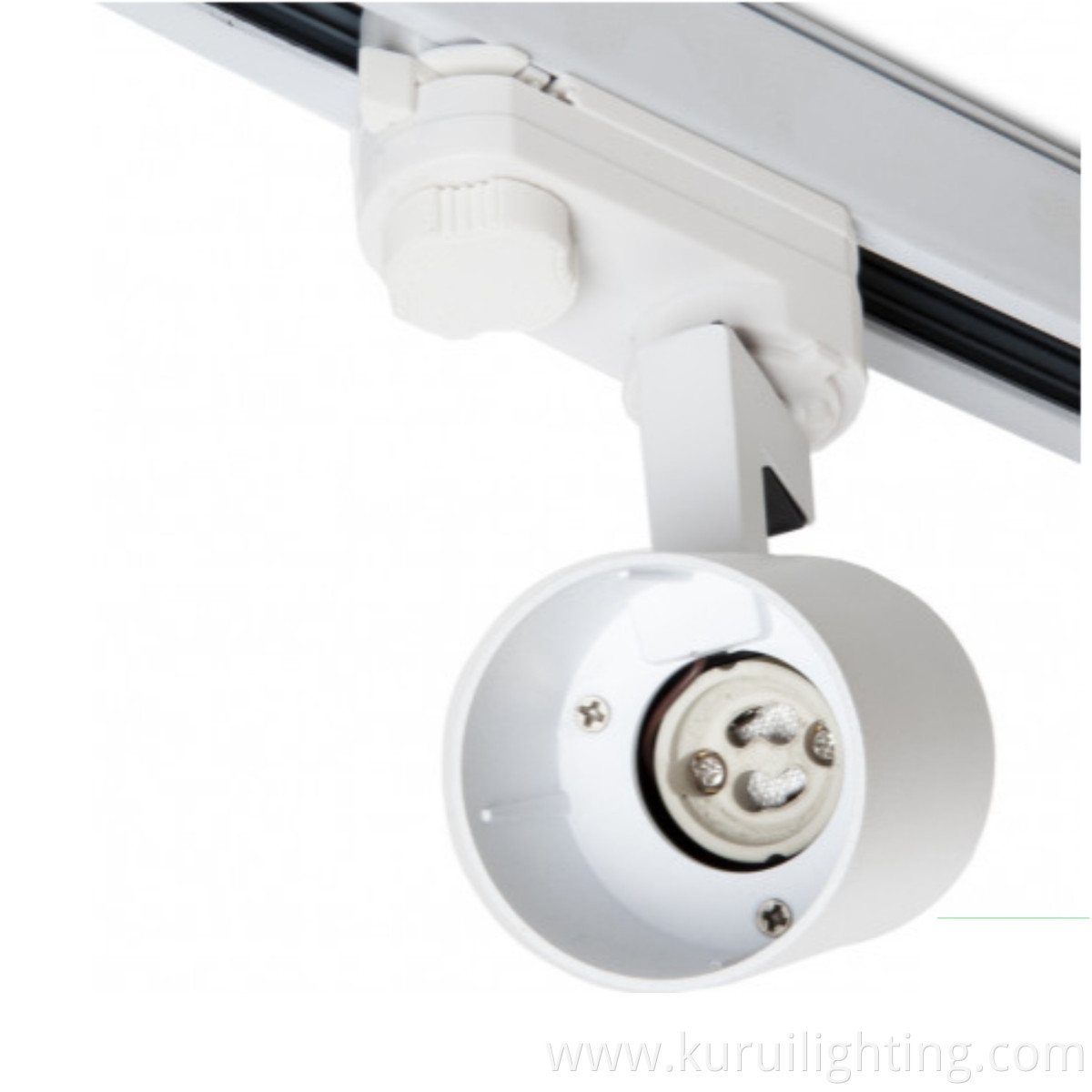 Modern White Without Bulb 3- Phase 1xGU10 track light